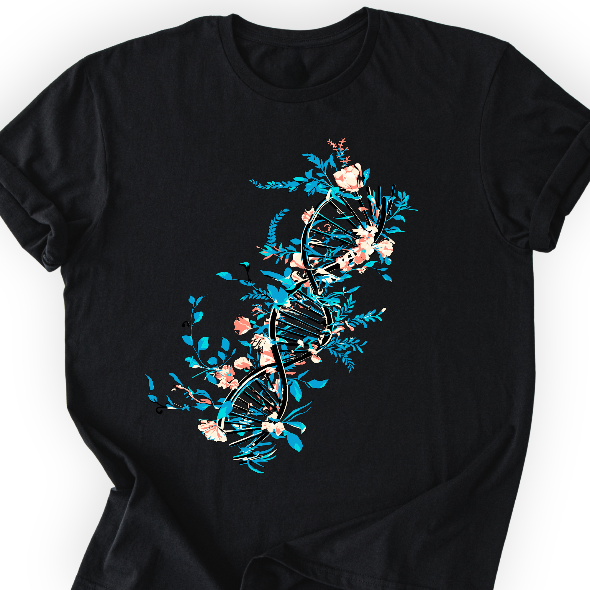 Floral DNA T-shirt — Scientist Apparel
