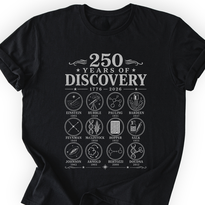 250 years of discovery T-Shirt Printify