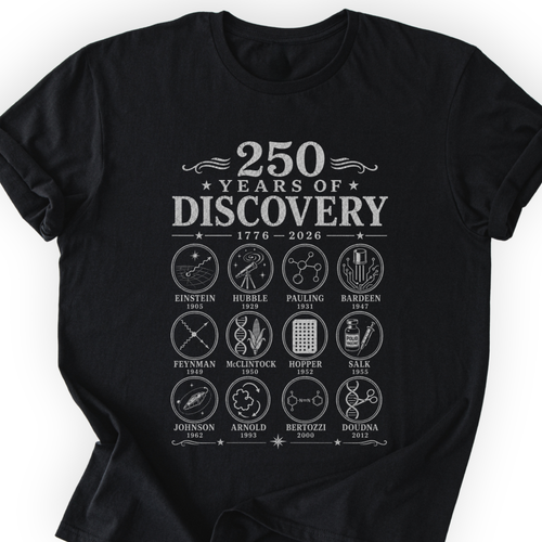 250 years of discovery T-Shirt Printify