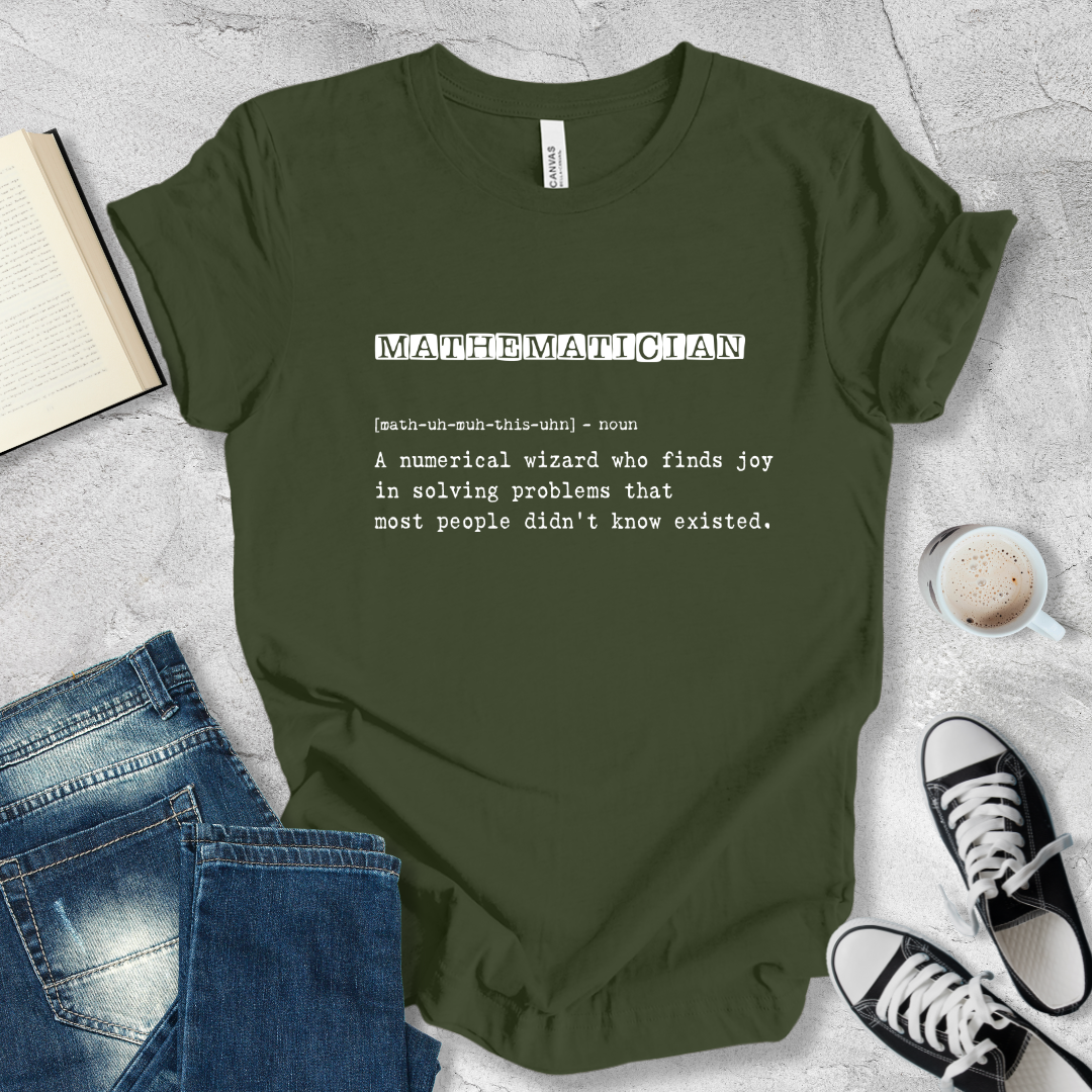 Mathematician definition T-shirt