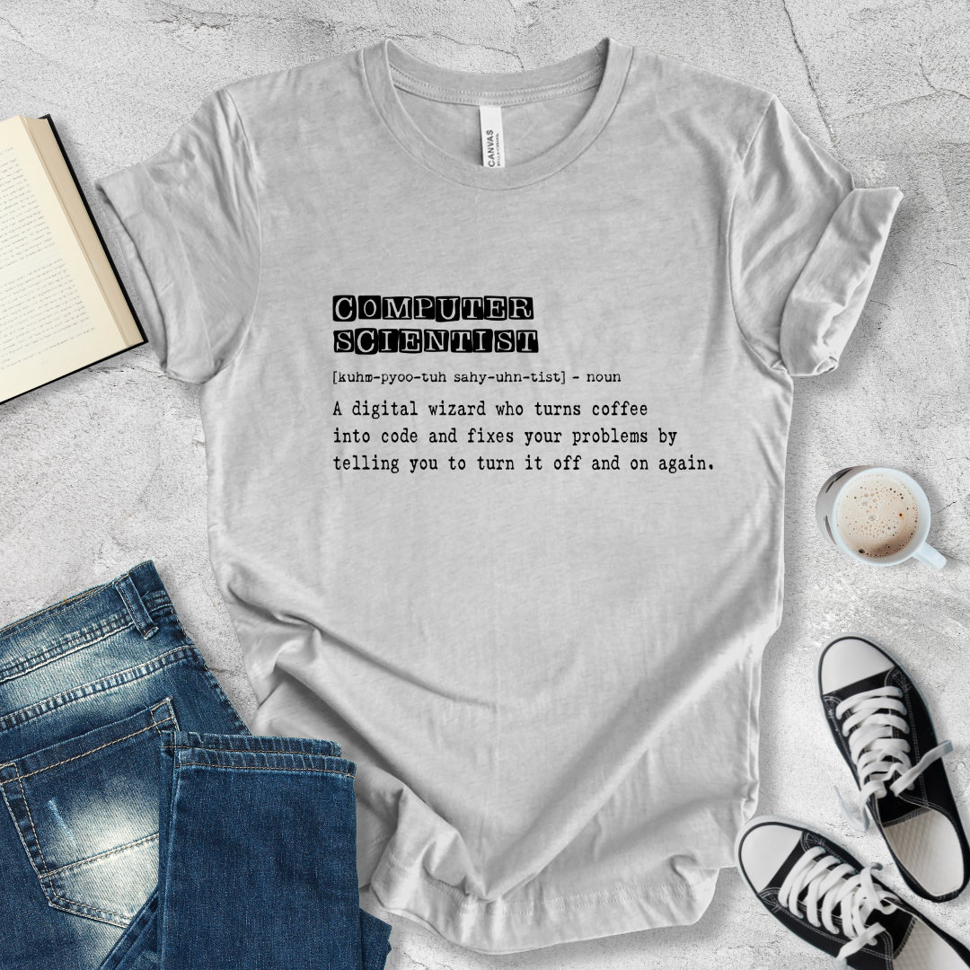 Computer scientist definition T-shirt