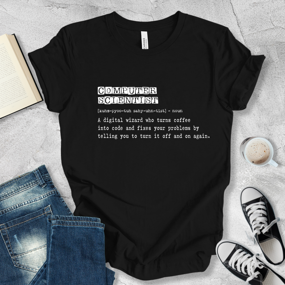 Computer scientist definition T-shirt