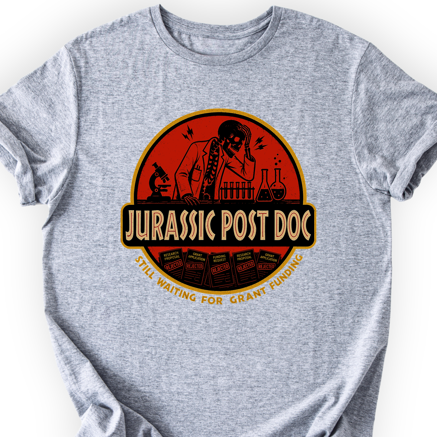 Jurassic Post Doc T-Shirt Printify