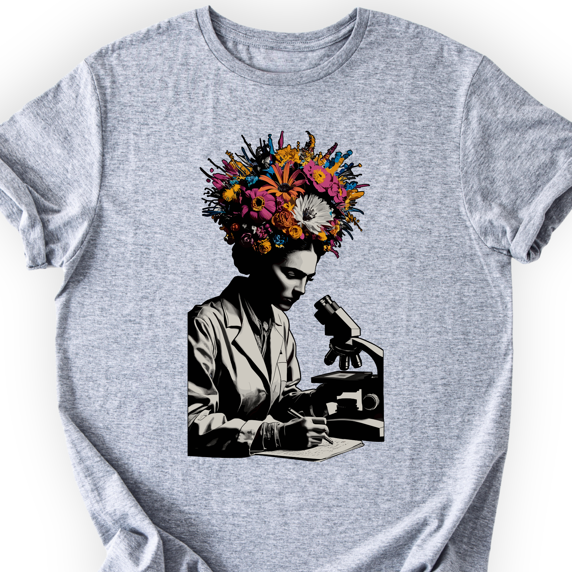 Flowering Minds T-shirt Printify