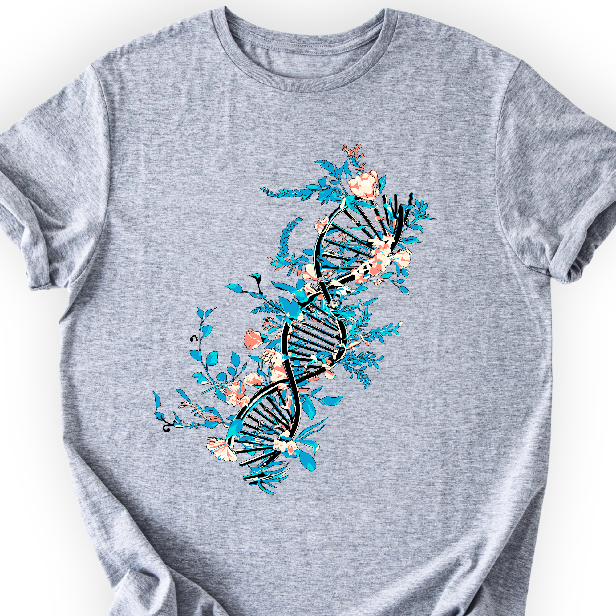 Floral DNA T-shirt — Scientist Apparel