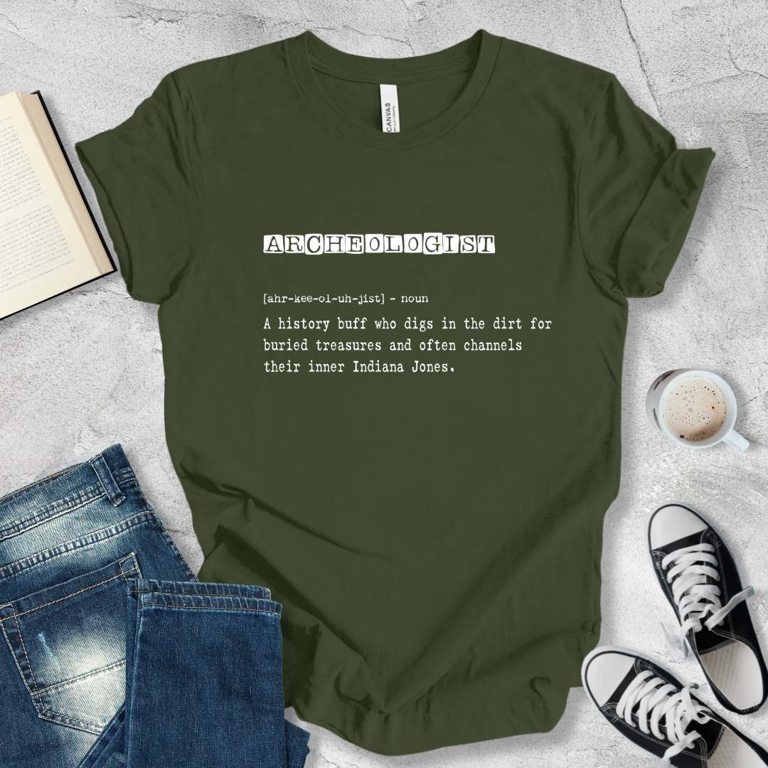 Archeologist definition T-shirt