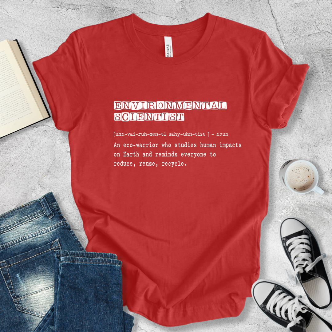 Environmental scientist definition T-shirt