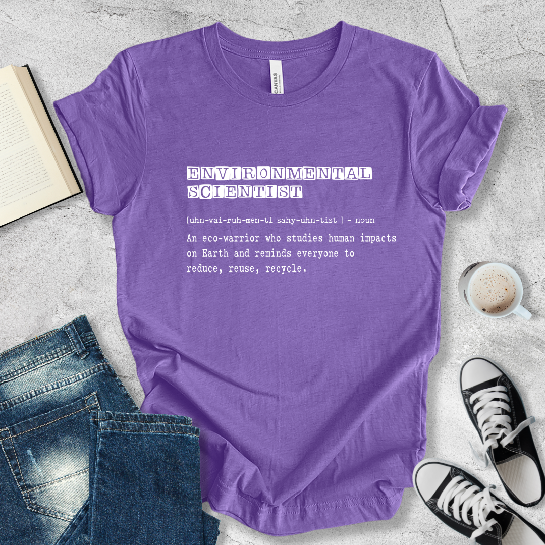 Environmental scientist definition T-shirt