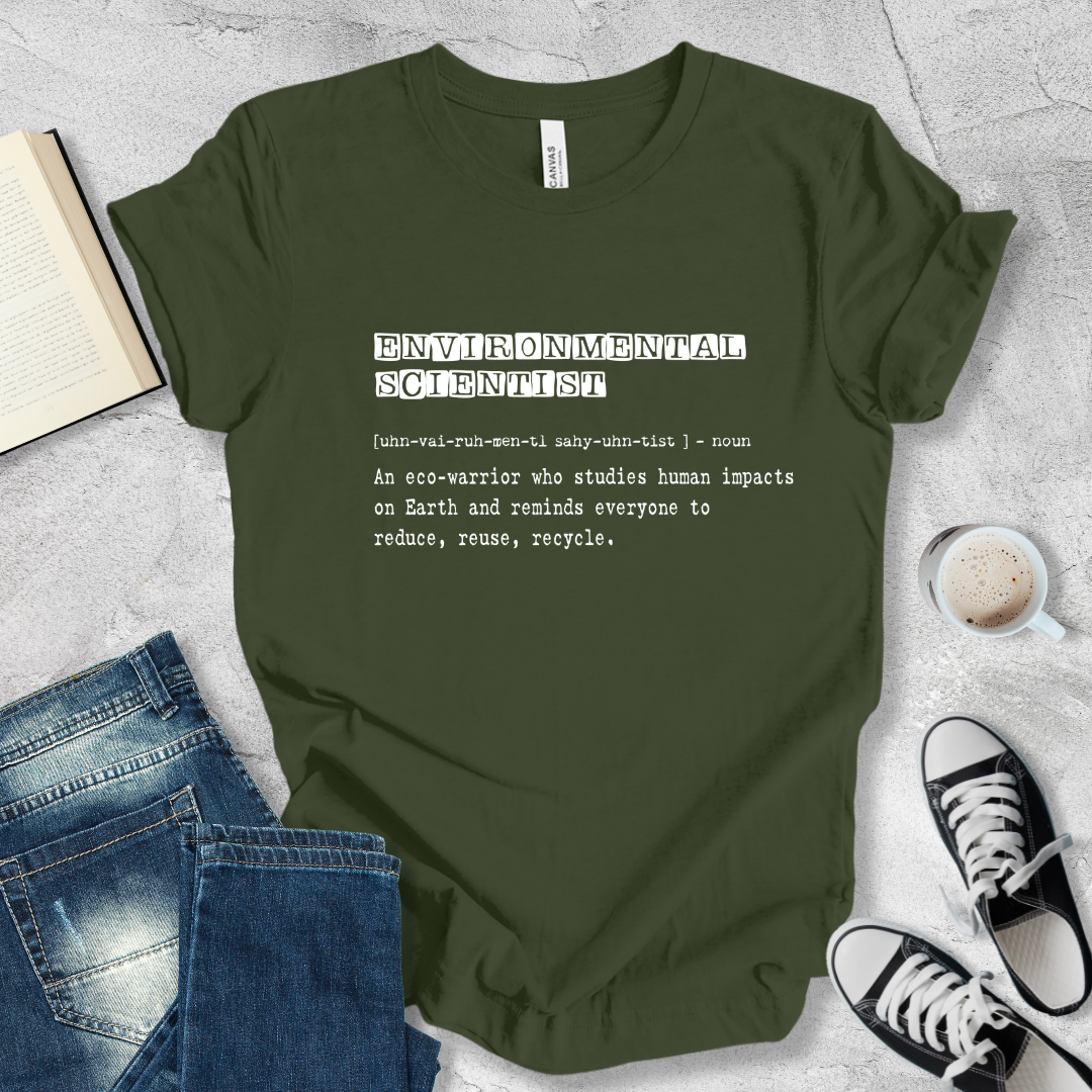 Environmental scientist definition T-shirt