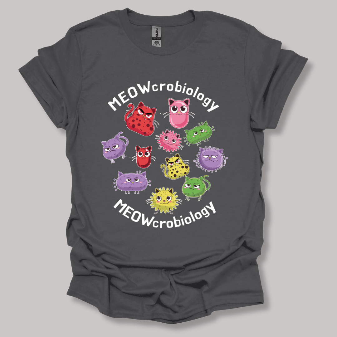 Meowcrobiology  T-shirt
