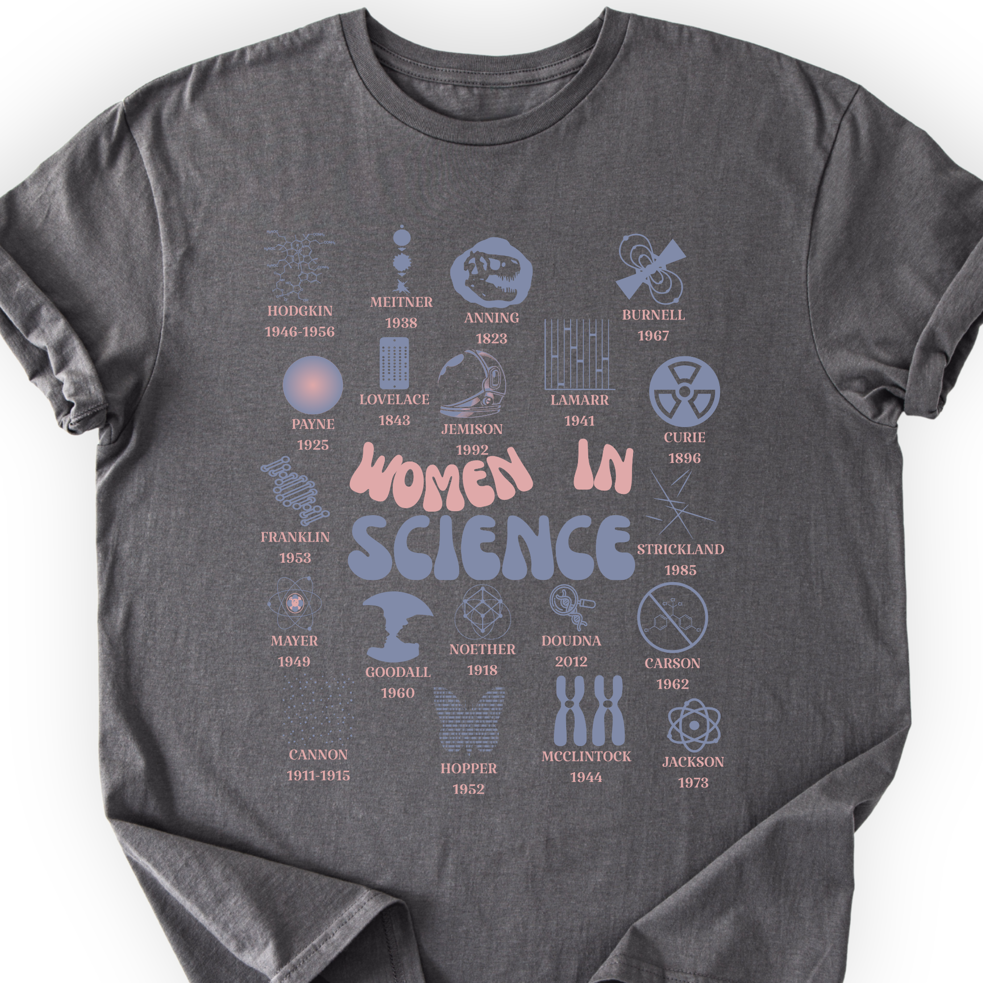 Historic Women Scientists T-Shirt Printify