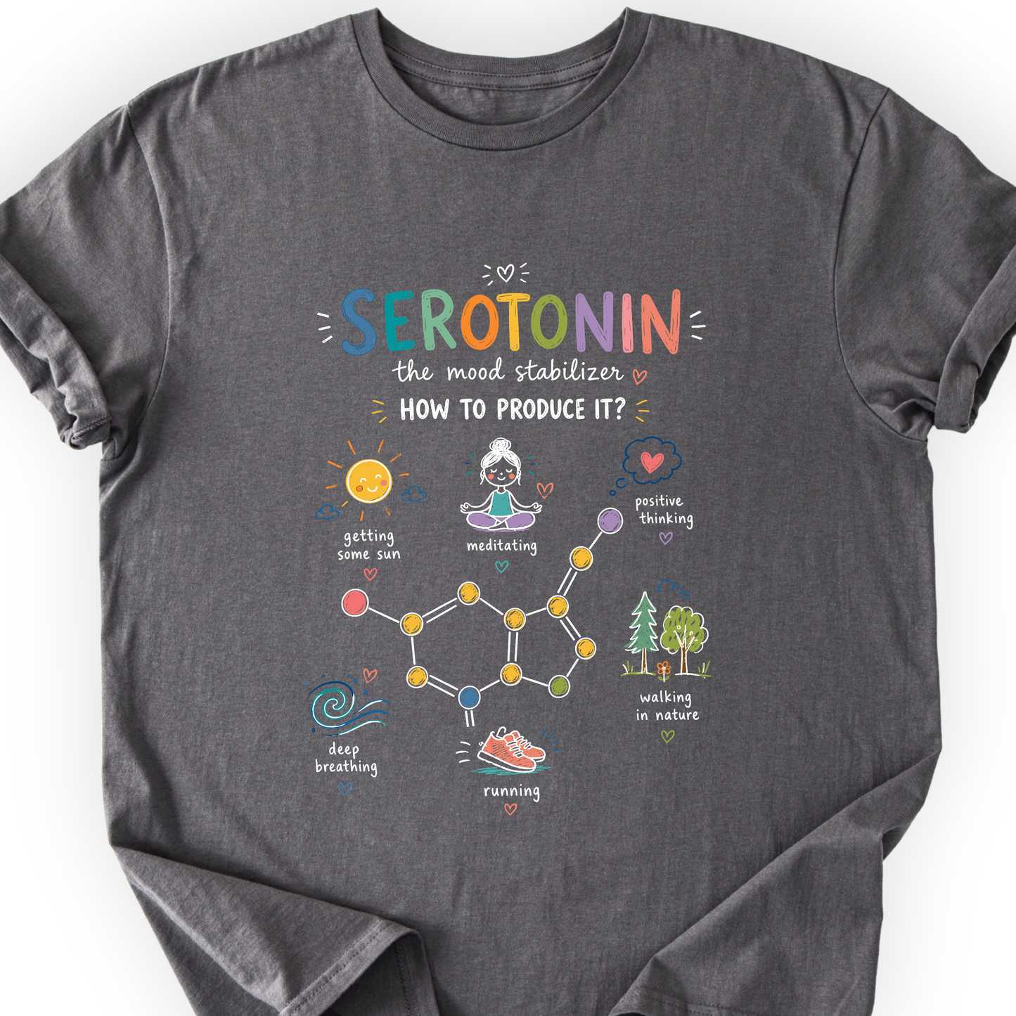 Serotonin T-Shirt Printify