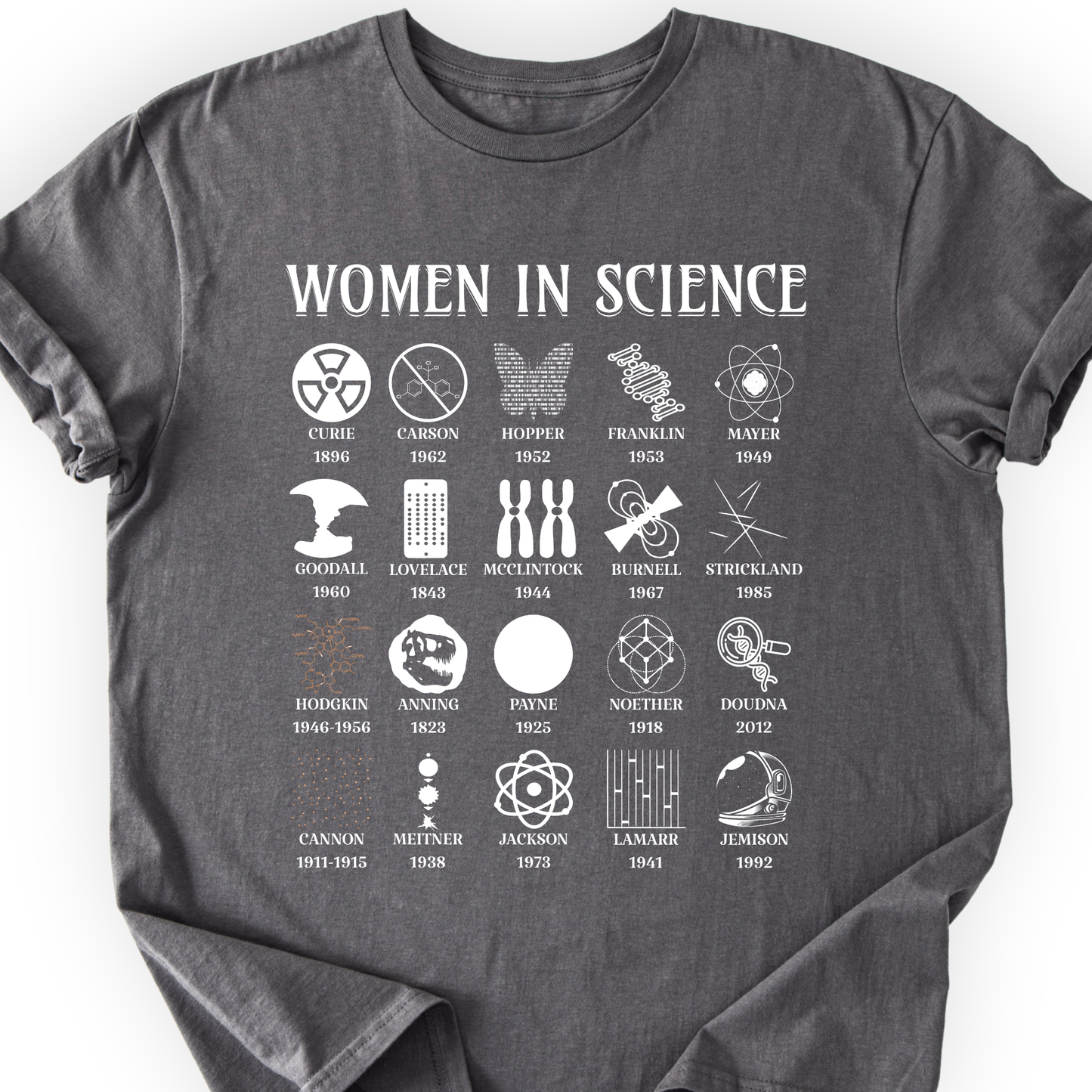 Women Science Pioneers T-Shirt Printify