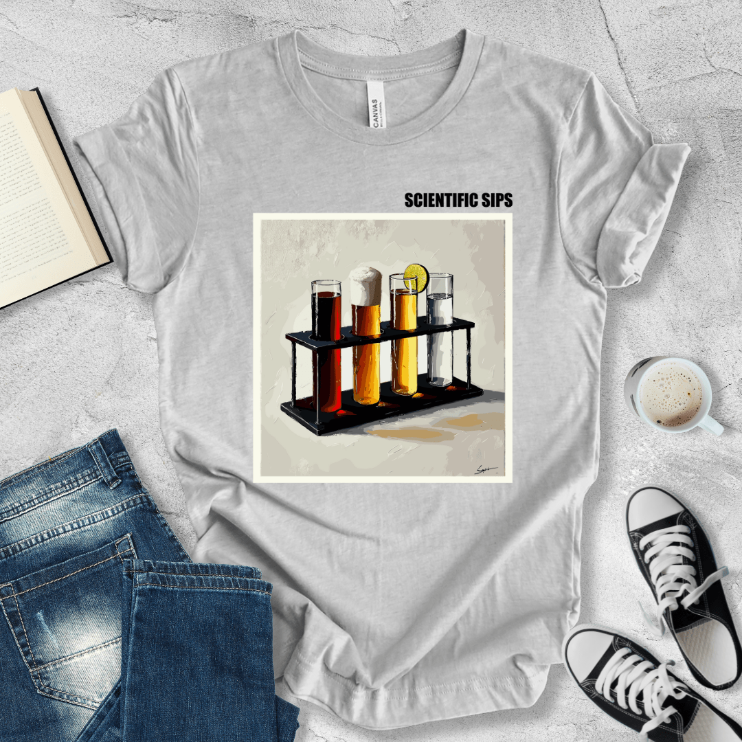 Scientific sips T-shirt