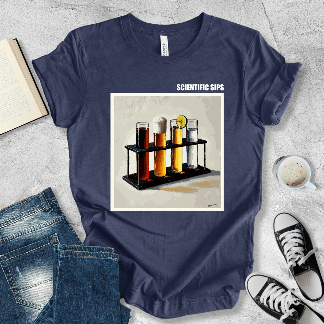 Scientific sips T-shirt