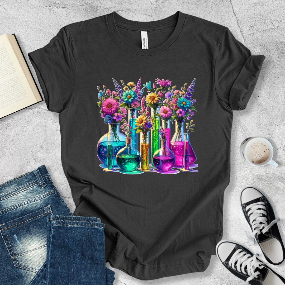 Science in bloom T-shirt