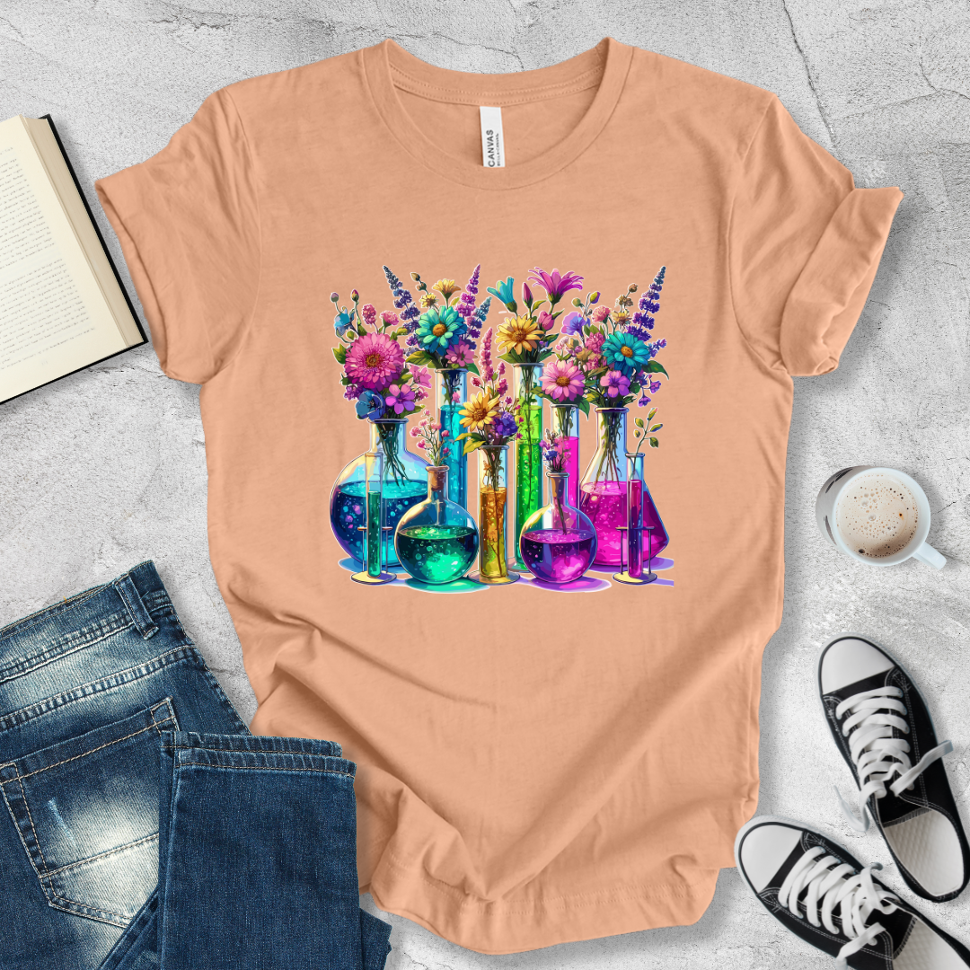 Science in bloom T-shirt