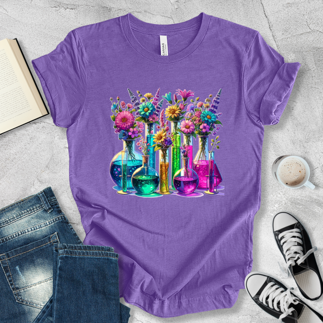 Science in bloom T-shirt