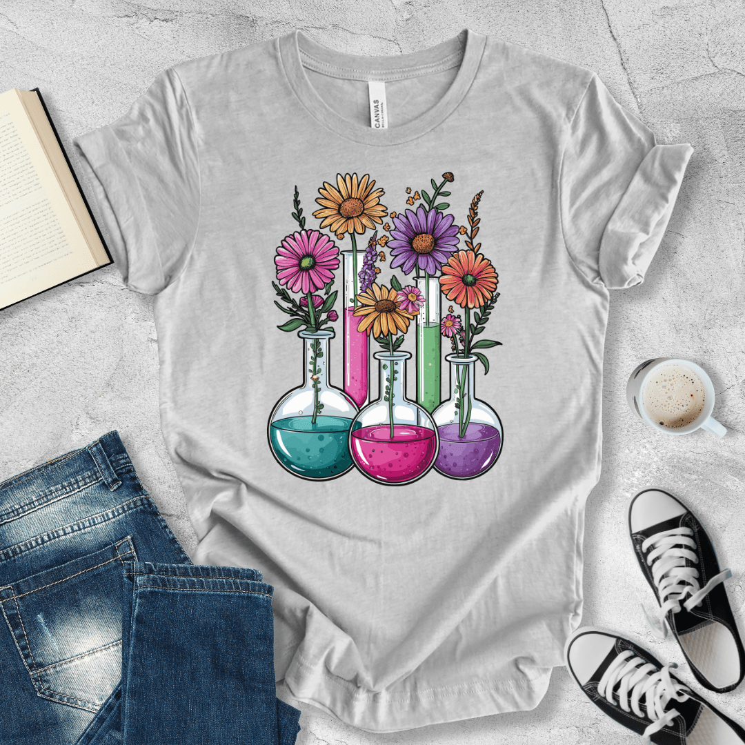 Science where ideas flourish T-shirt