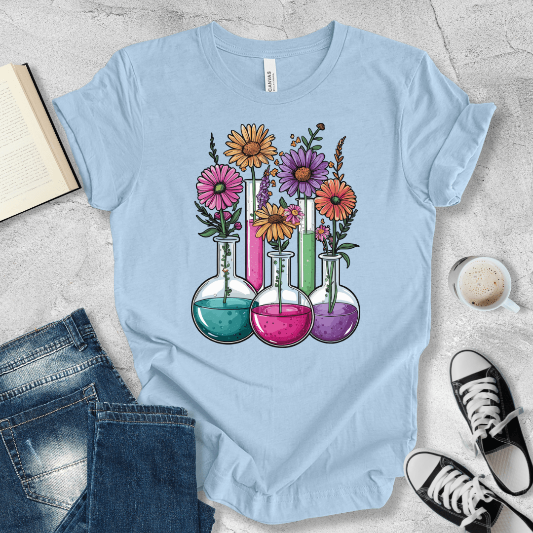 Science where ideas flourish T-shirt