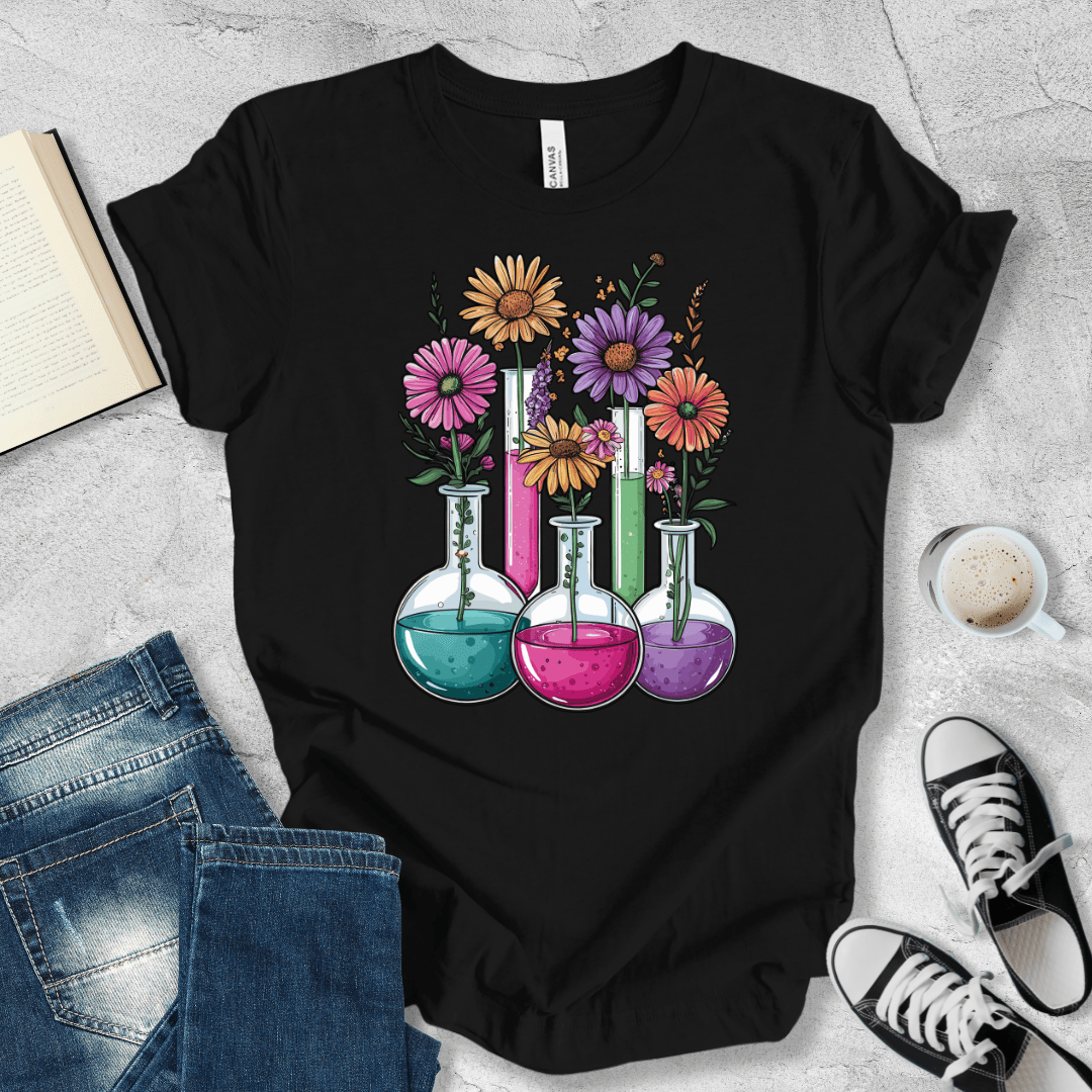 Science where ideas flourish T-shirt