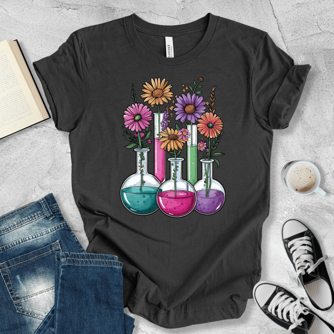 Science where ideas flourish T-shirt