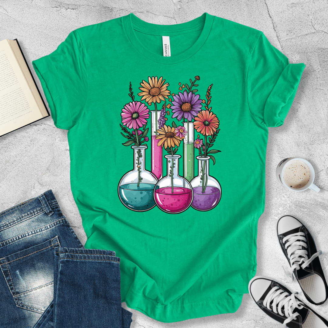 Science where ideas flourish T-shirt