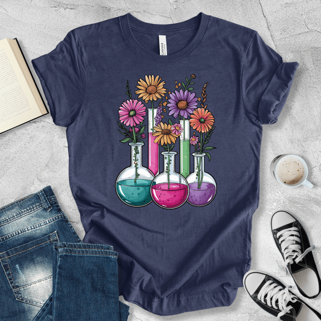 Science where ideas flourish T-shirt