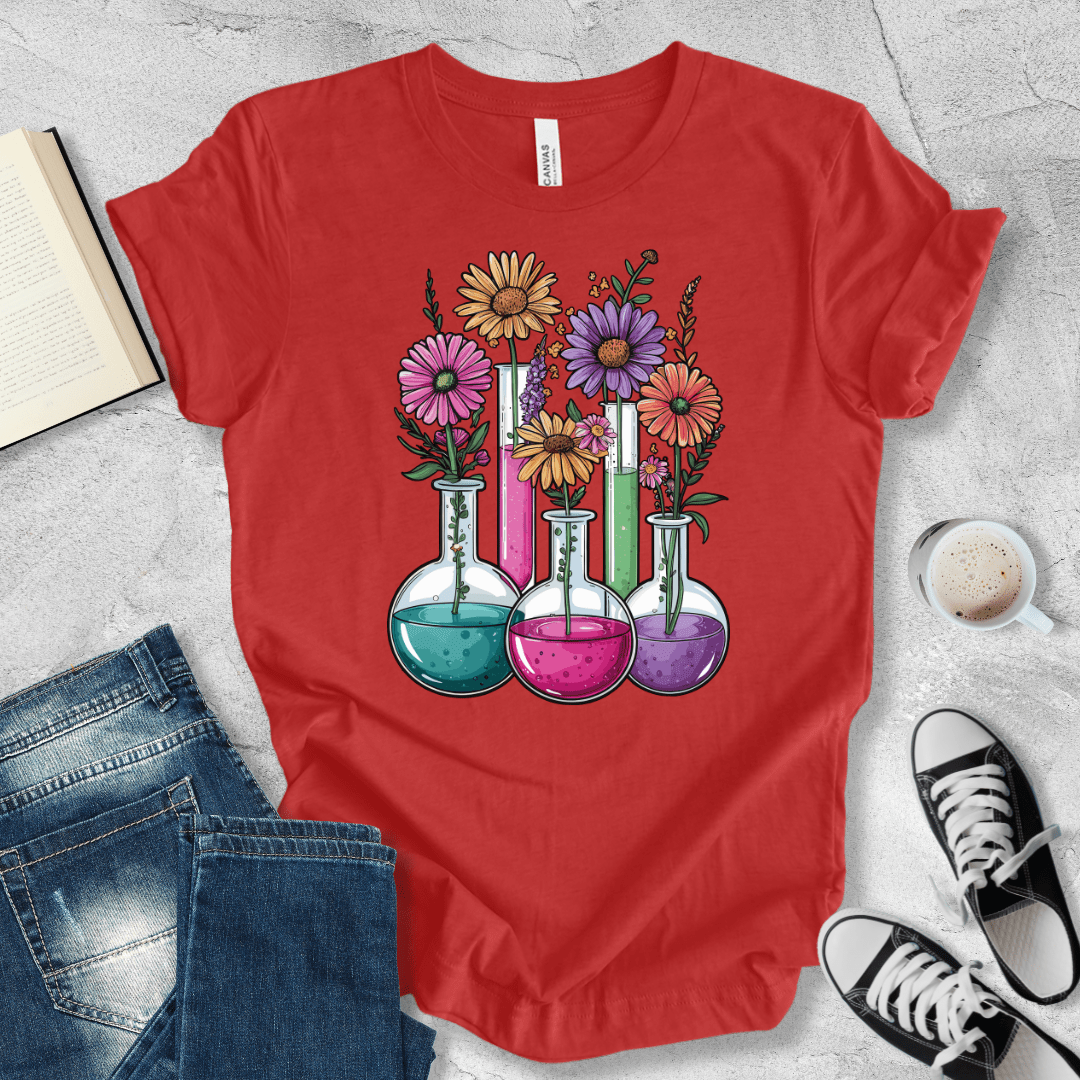 Science where ideas flourish T-shirt