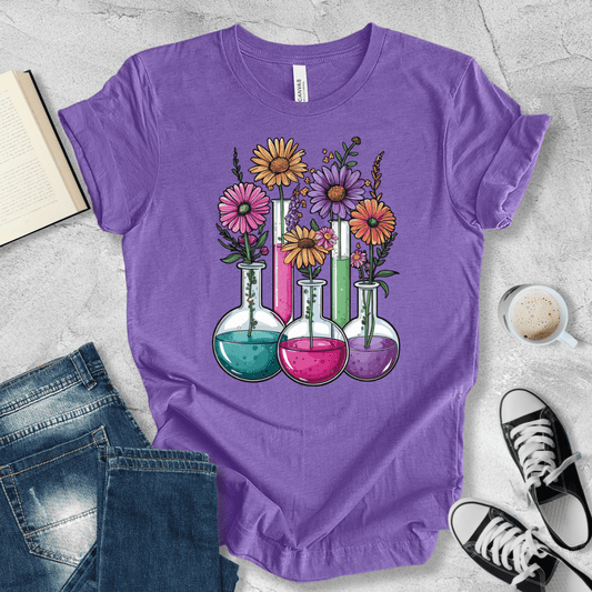 Science where ideas flourish T-shirt