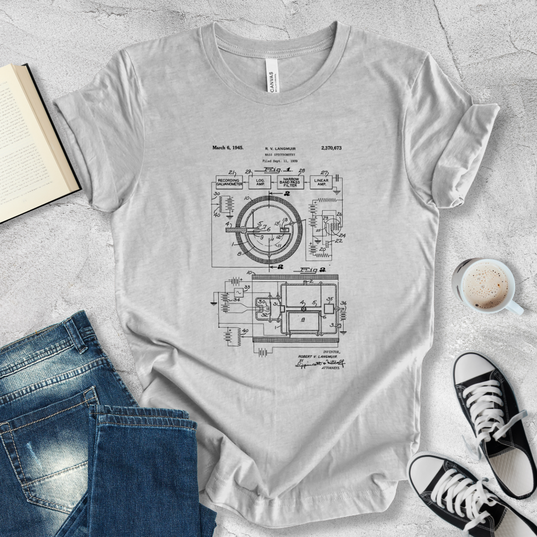 Mass Spec patent T-shirt