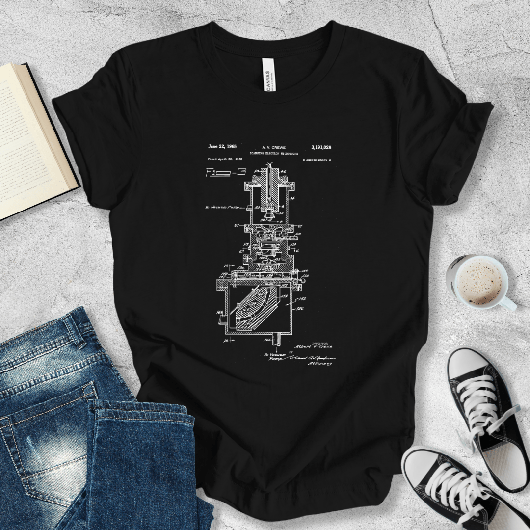 SEM patent T-shirt