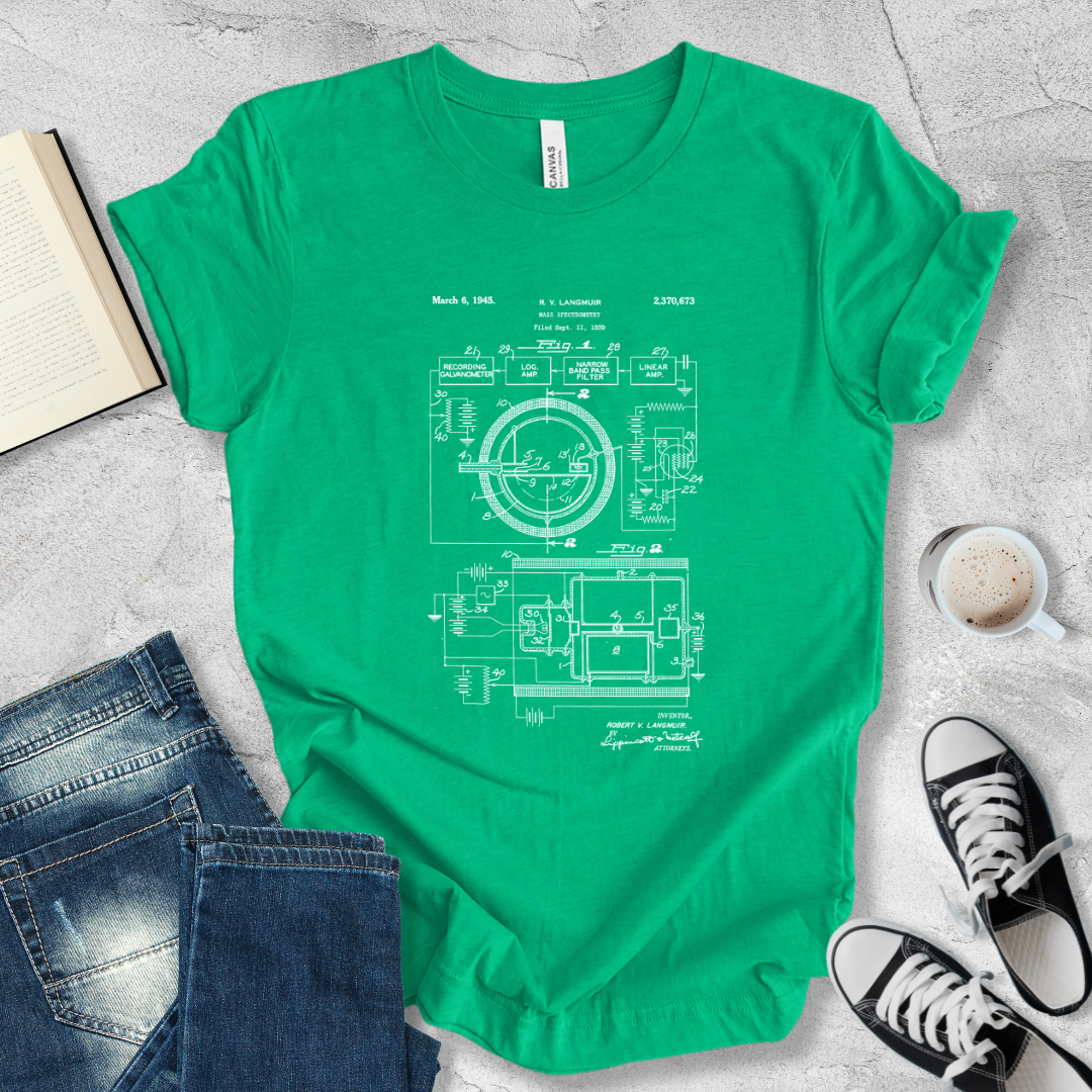 Mass Spec patent T-shirt