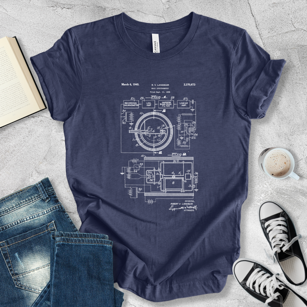 Mass Spec patent T-shirt