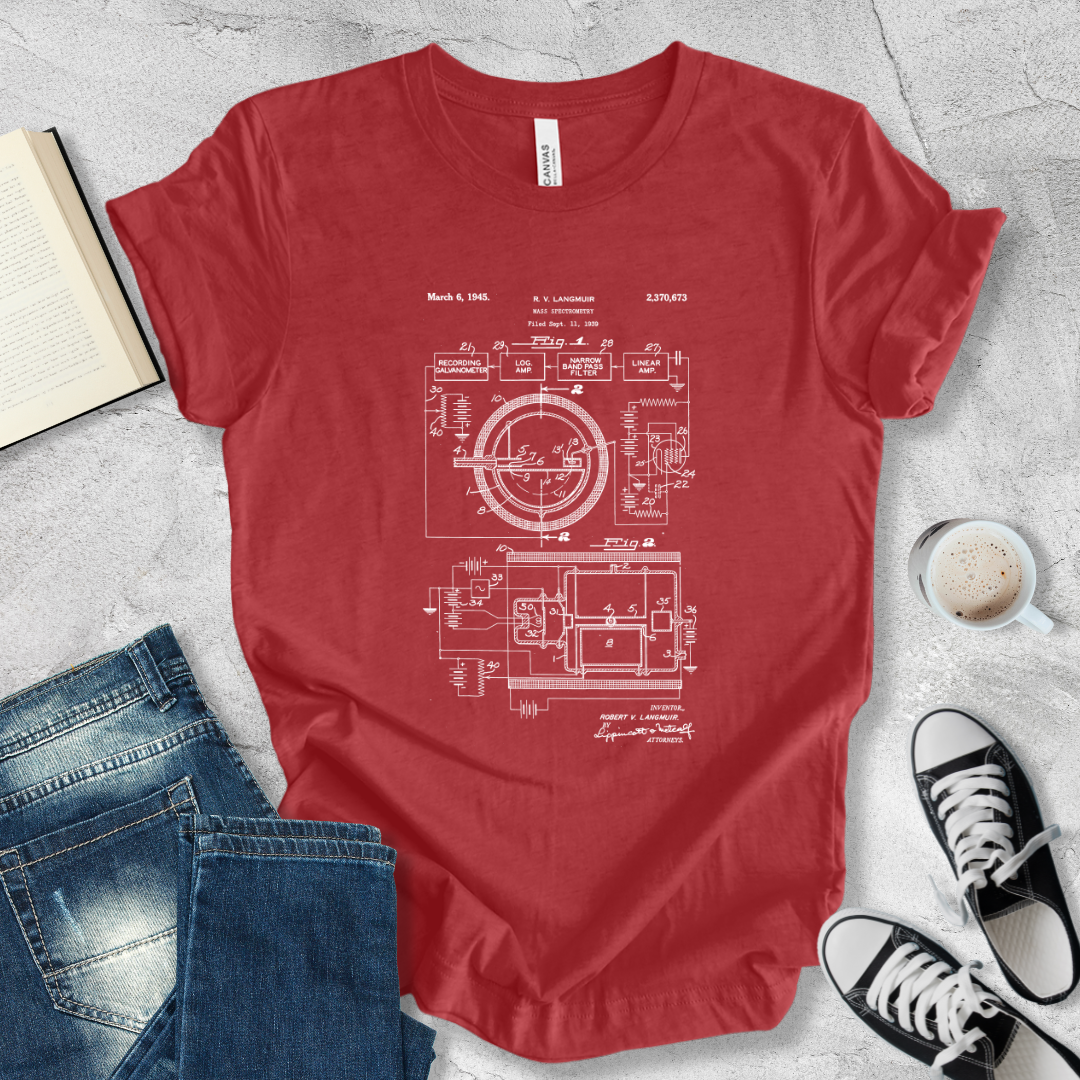 Mass Spec patent T-shirt