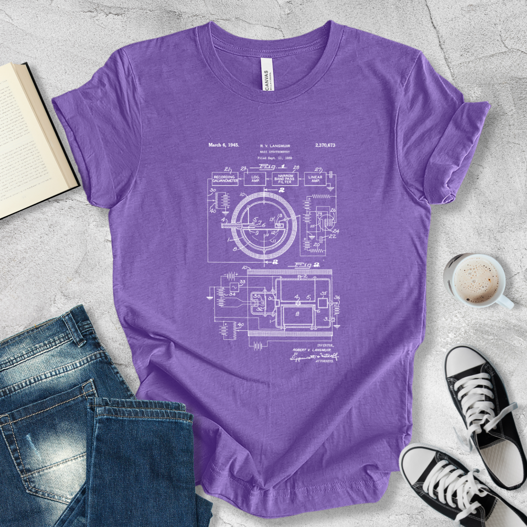 Mass Spec patent T-shirt