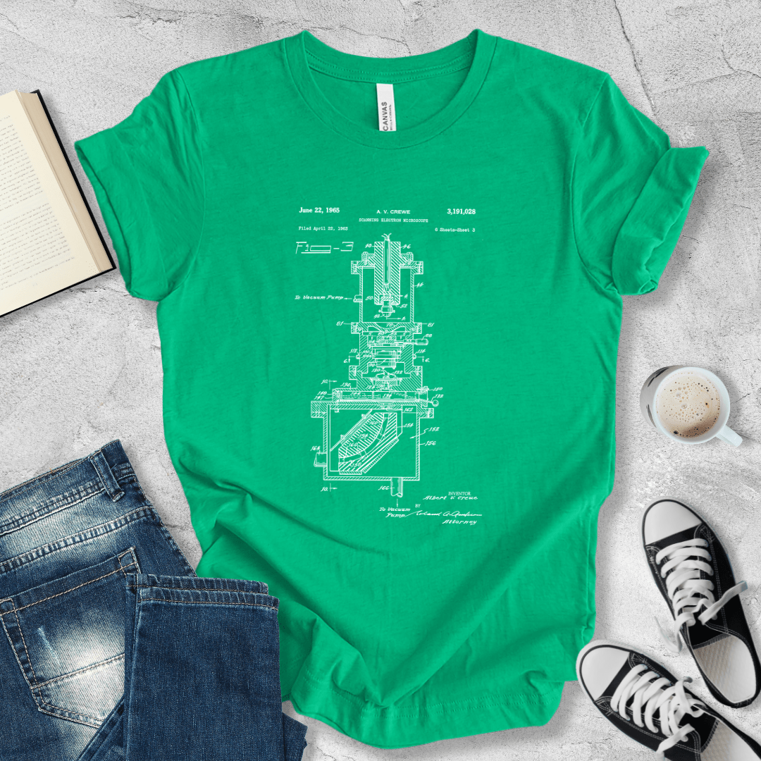 SEM patent T-shirt