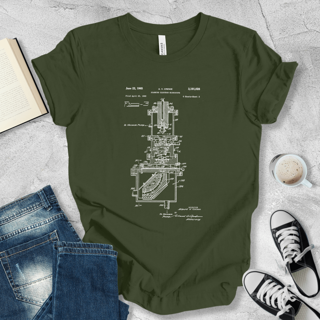 SEM patent T-shirt