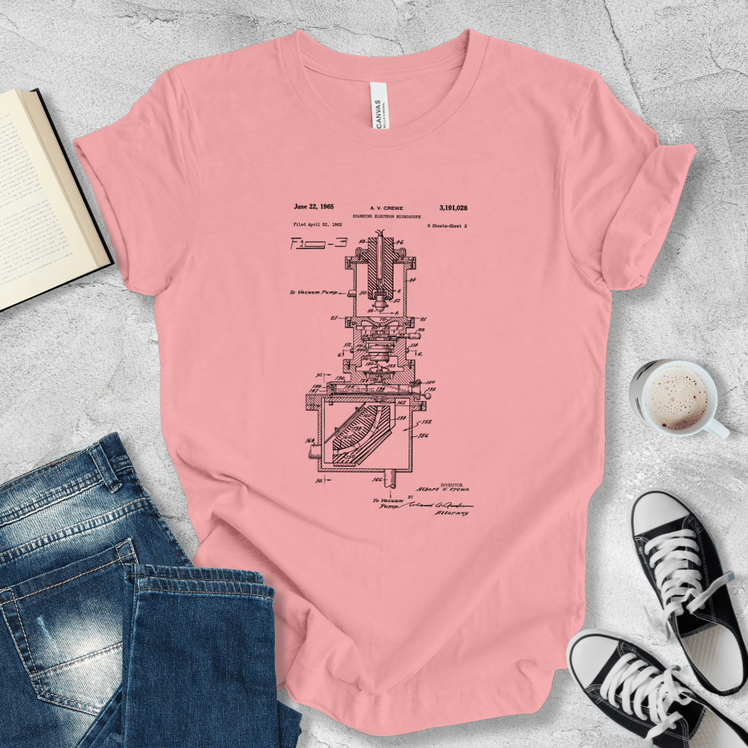 SEM patent T-shirt