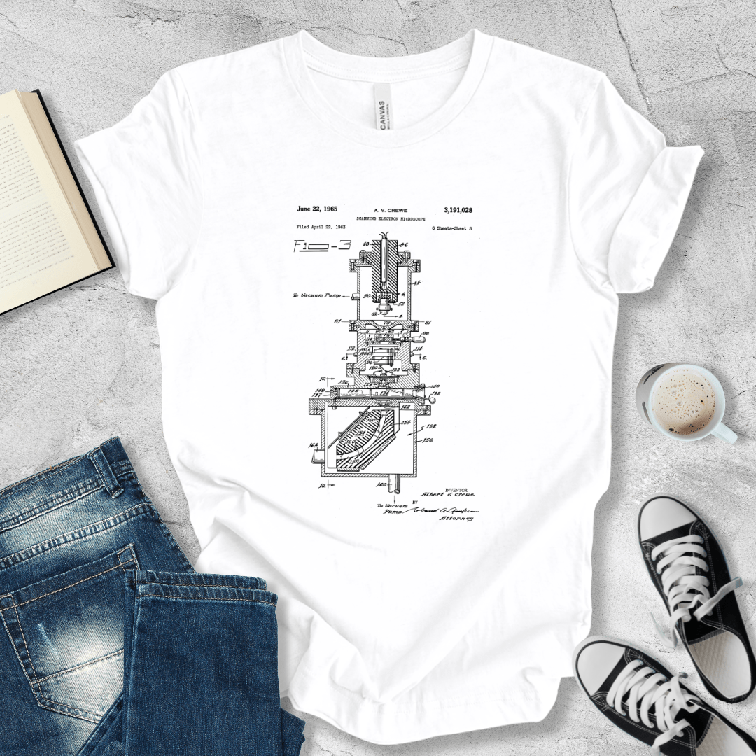 SEM patent T-shirt