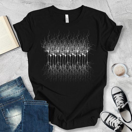 Neural Pathways White T-shirt