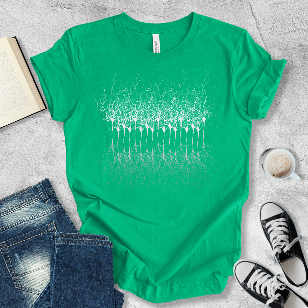 Neural Pathways White T-shirt