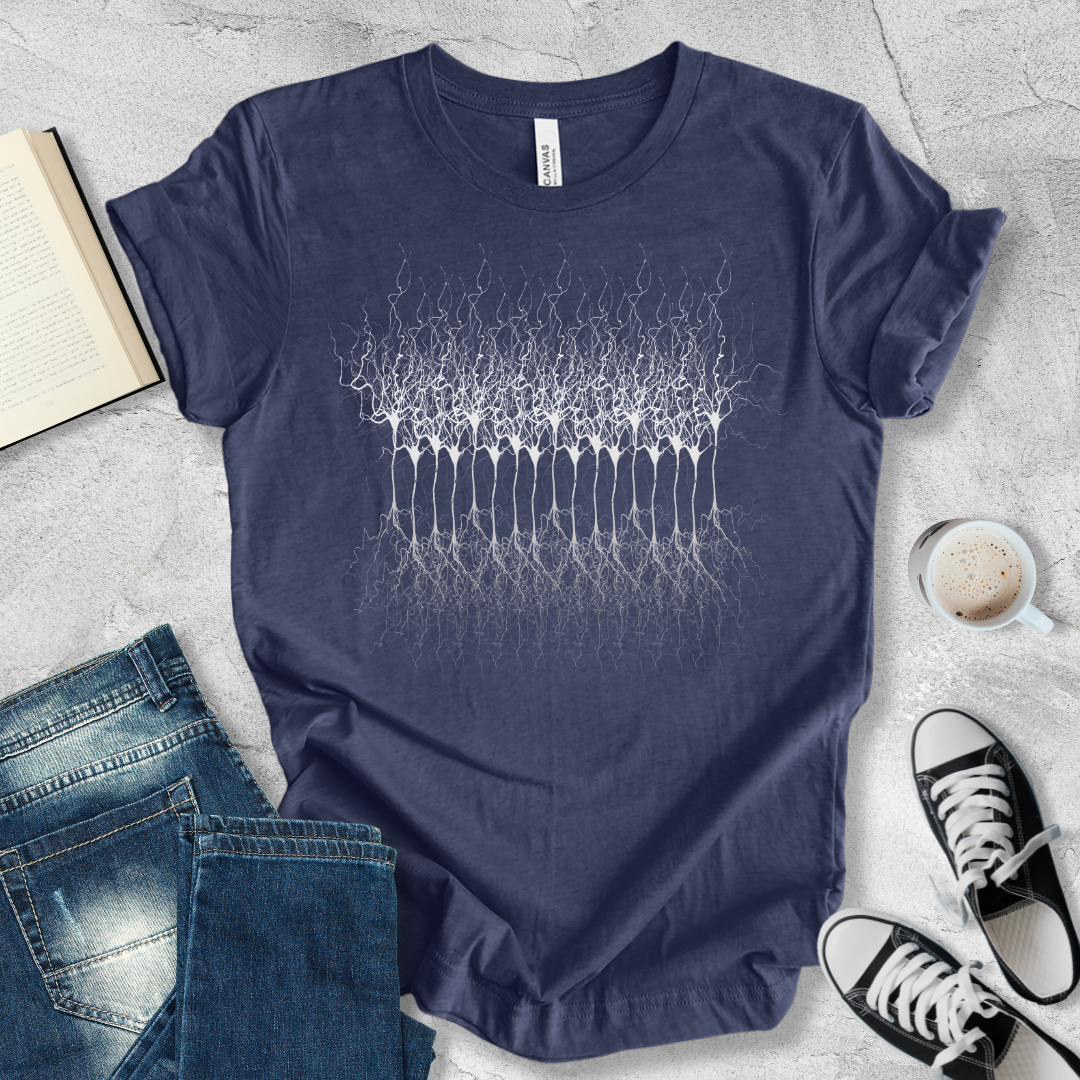 Neural Pathways White T-shirt