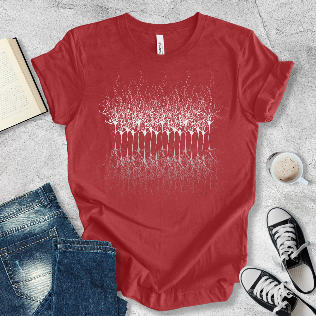 Neural Pathways White T-shirt