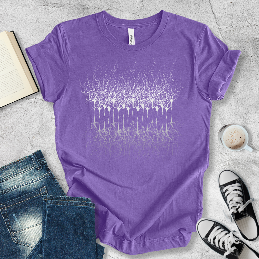 Neural Pathways White T-shirt