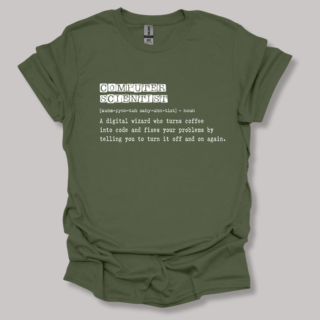 Computer Scientist Definition T-shirt
