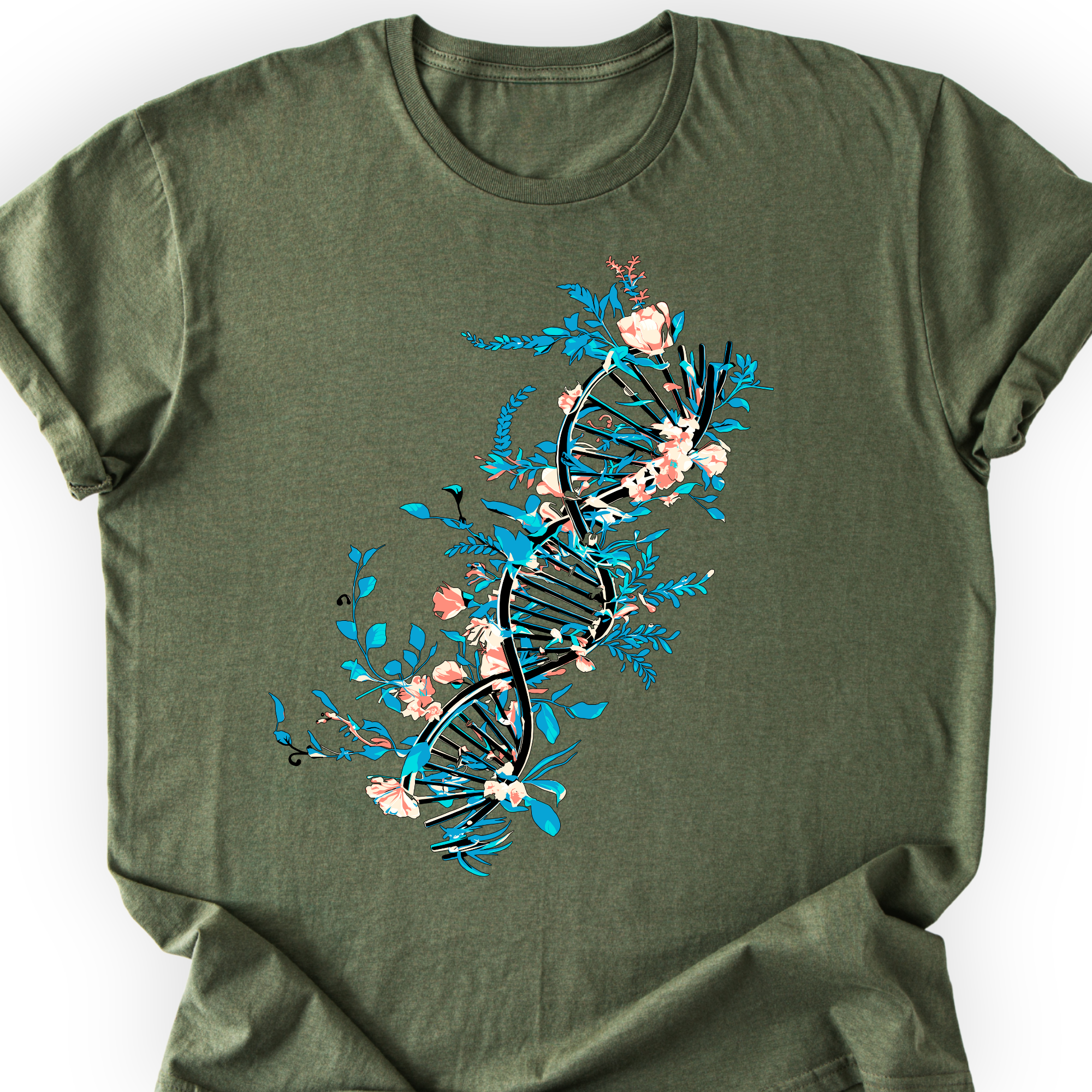 Floral DNA T-shirt — Scientist Apparel