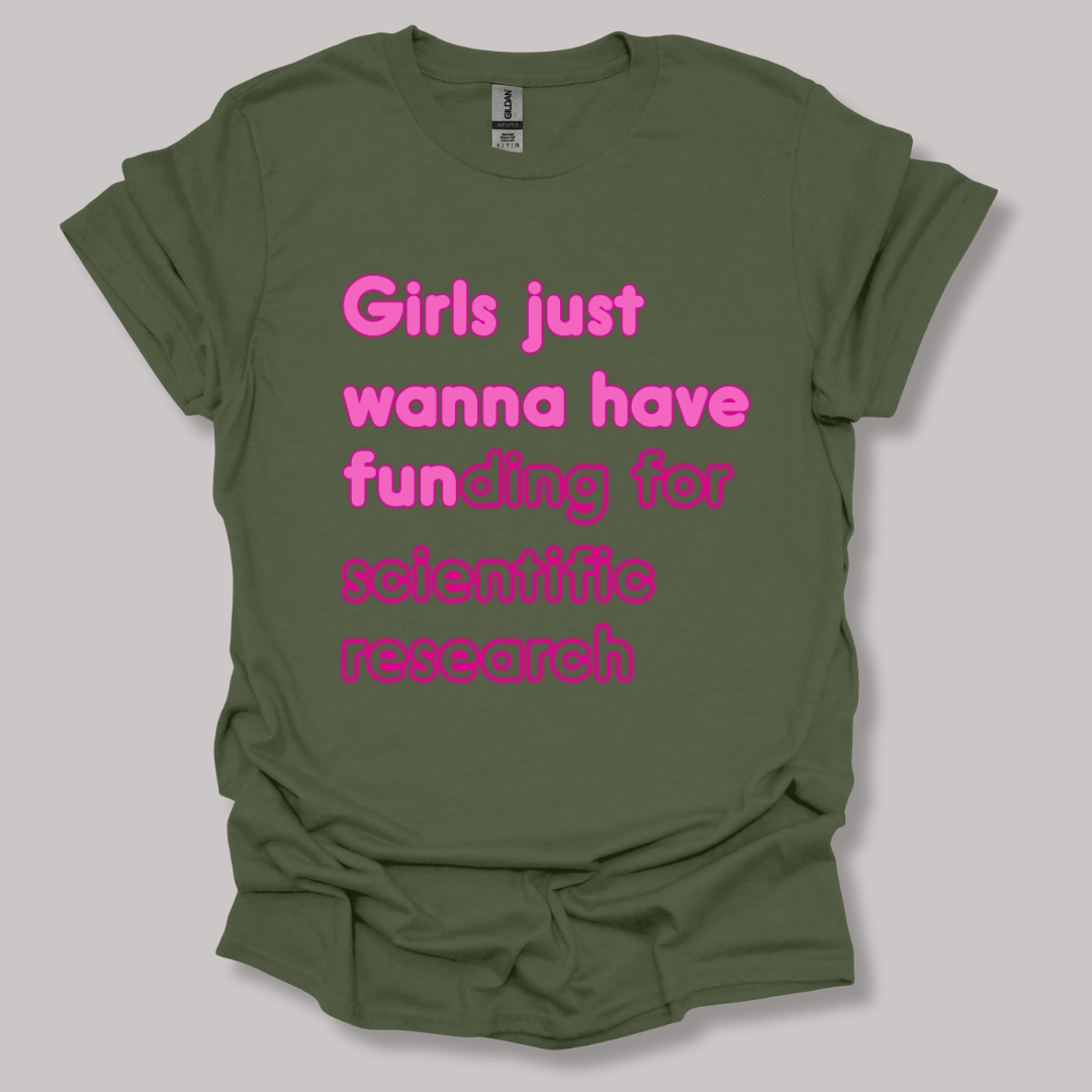 Science Research Funding T-shirt