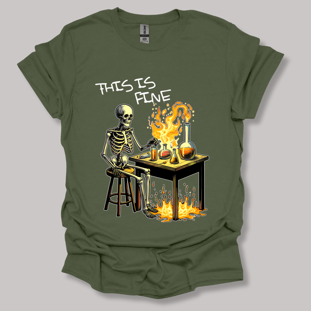 This Is Fine T-shirt