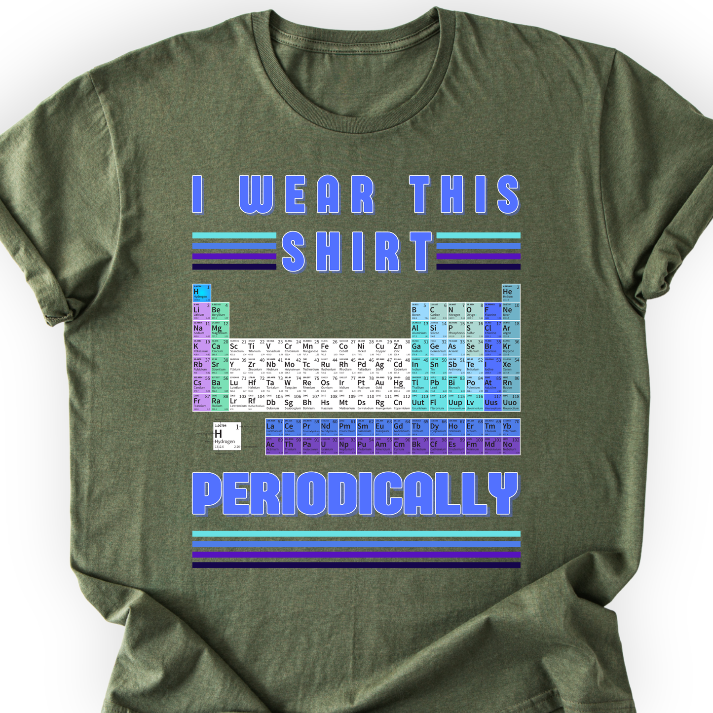 I Wear This Shirt Periodically T-shirt Printify